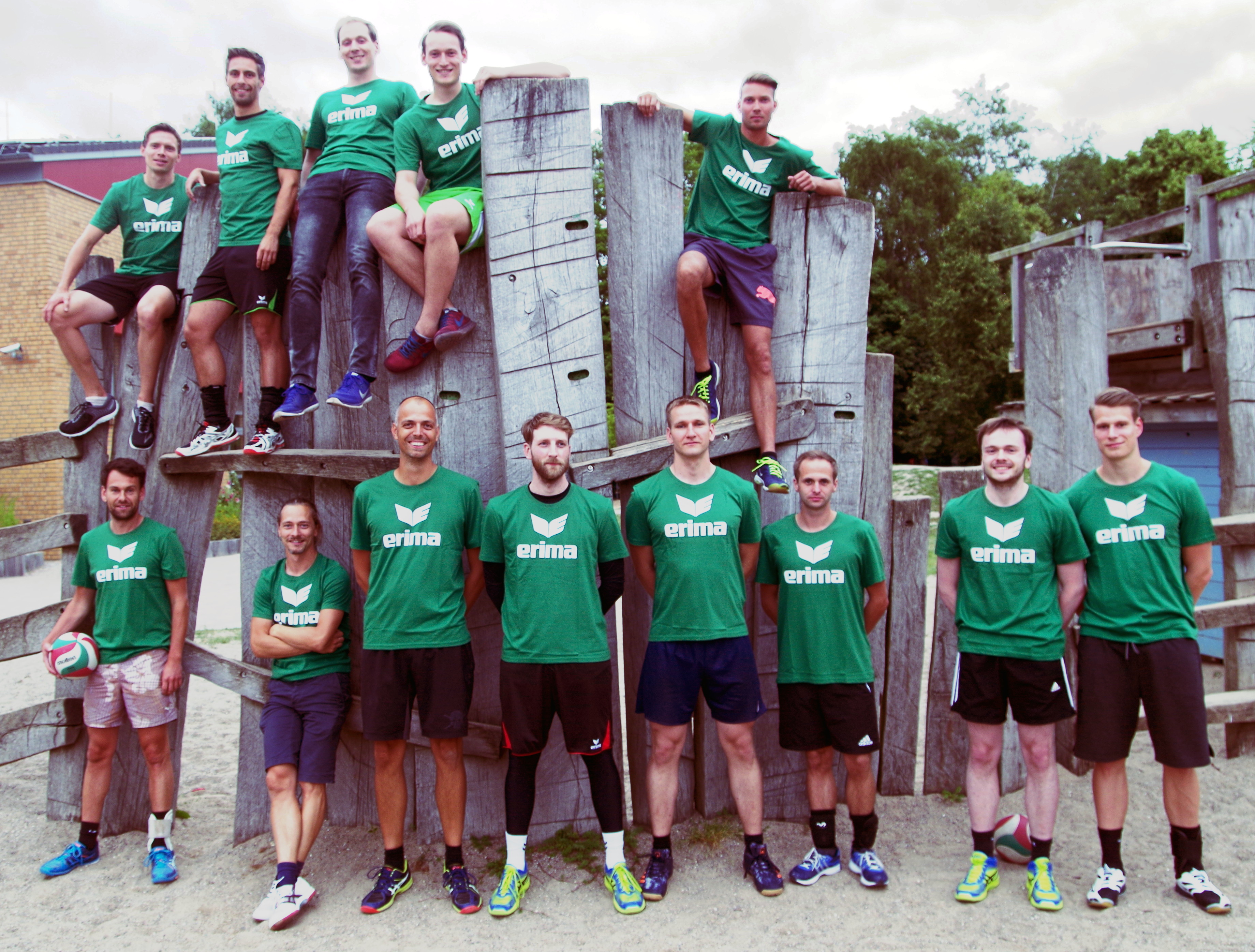 Mannschaftsfoto TSV Grün-Weiß Rostock