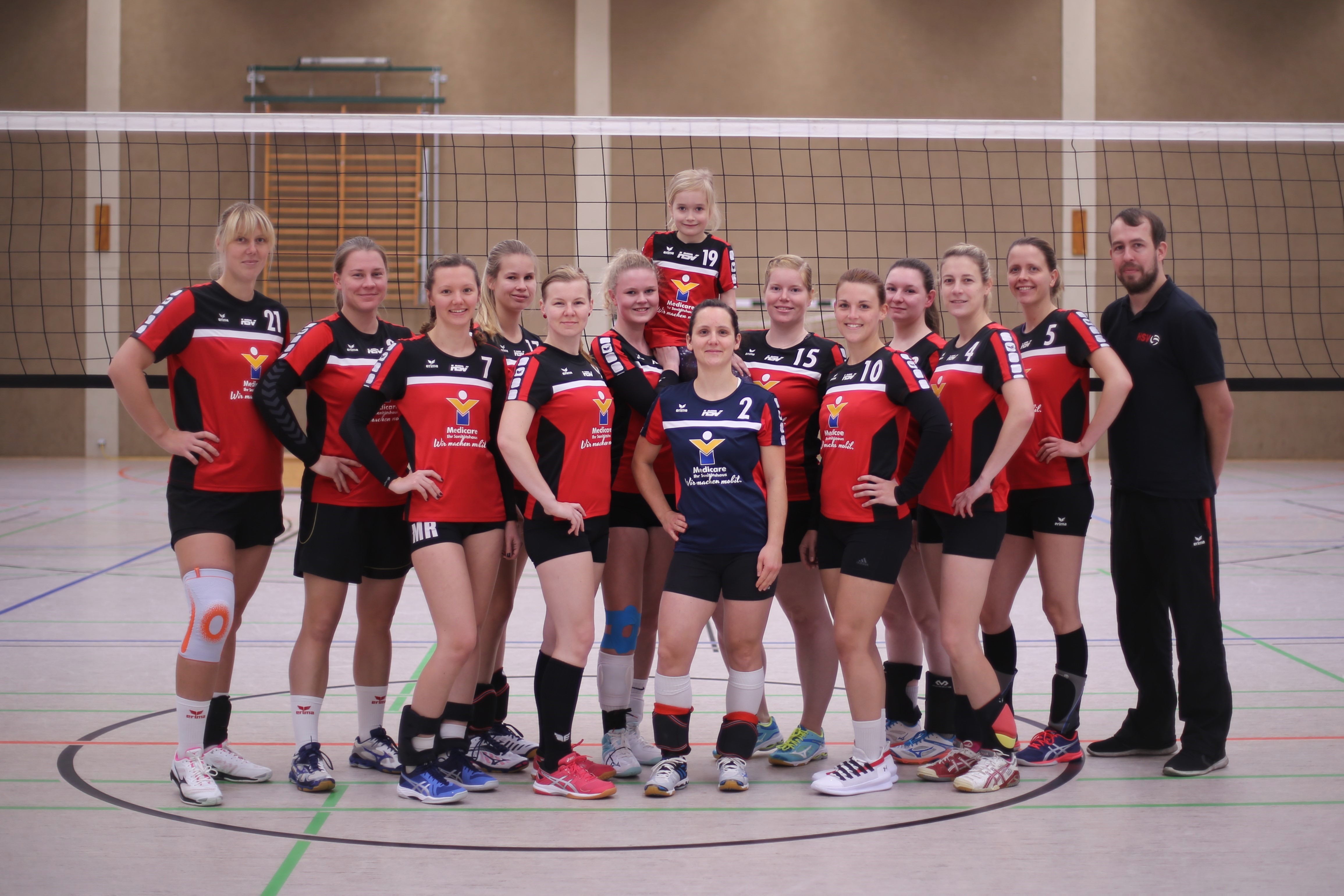 Mannschaftsfoto HSV Neubrandenburg